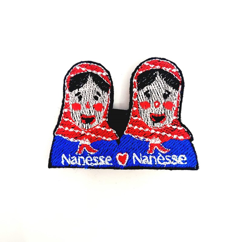 Broche "Nanesse et Nanesse"