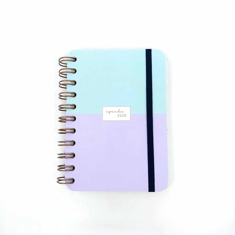 AGENDA 2026 - Lila/menthe A6