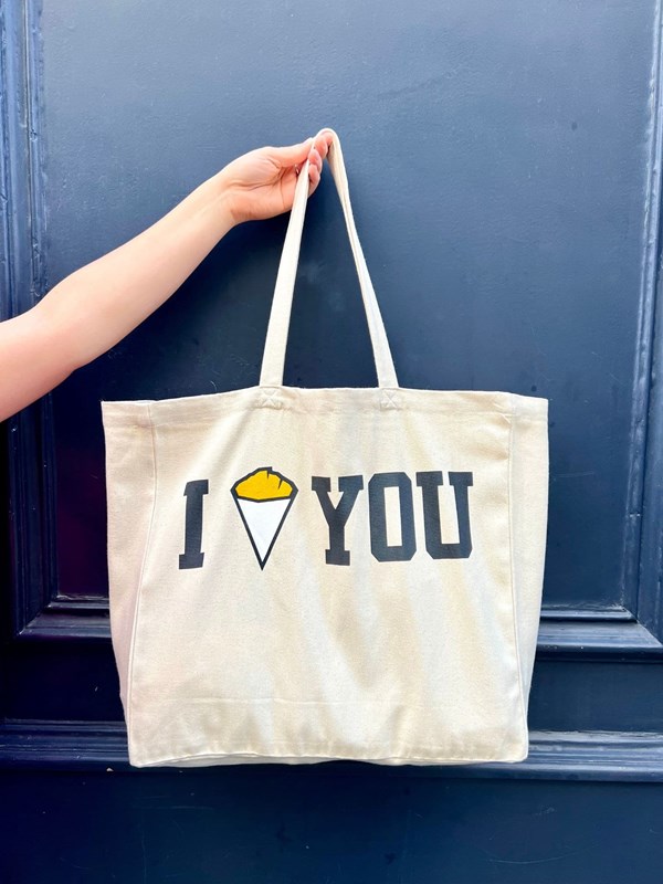 Tote bag "I Fries You"