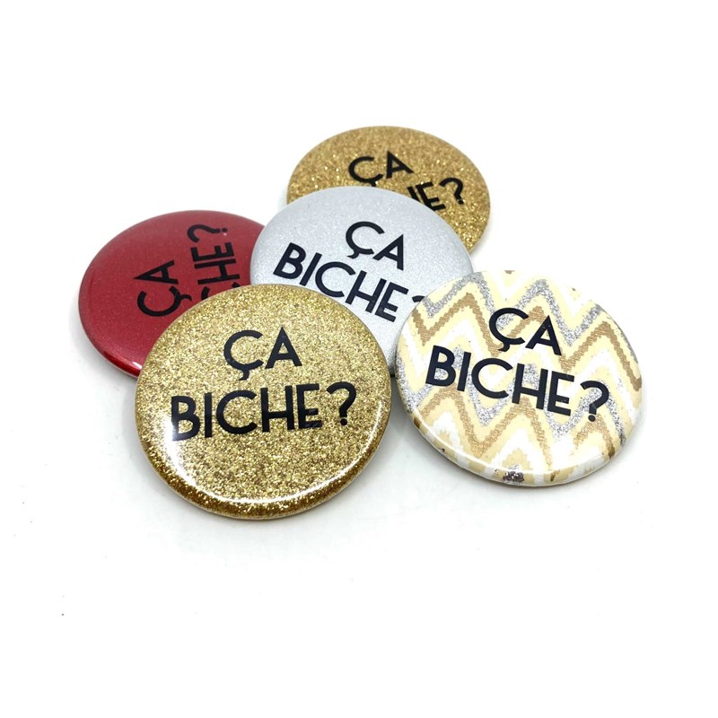 Badge "Ca biche?"