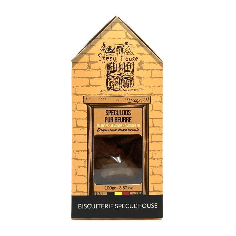 Spéculoos pur beurre aux Amandes 100gr