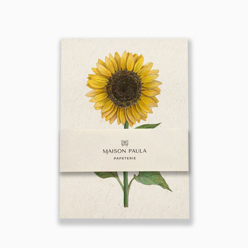 Carnet de note - Tournesol