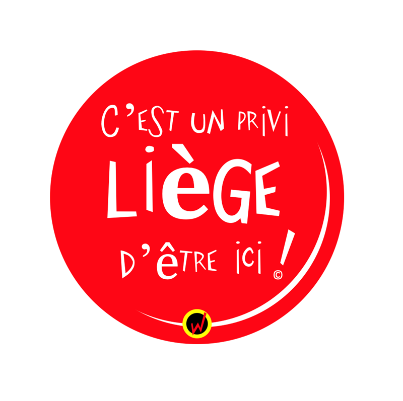 Magnet-décapsuleur "C'est un priviLIEGE d'être ici"