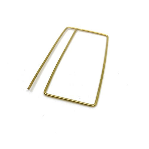 Boucles d'oreilles laiton 5.75 XL