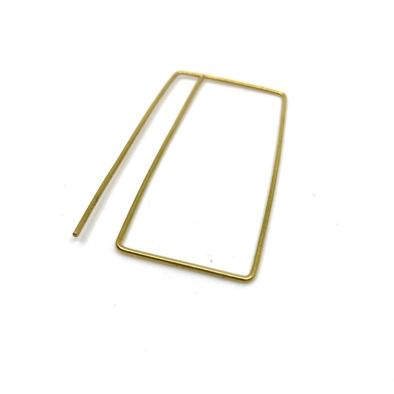 Boucles d'oreilles laiton 5.75 XL