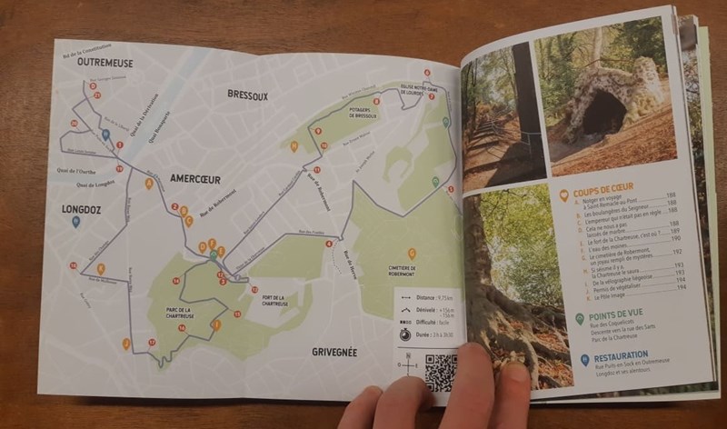 Liège à pied - Nouvelle édition revue et corrigée