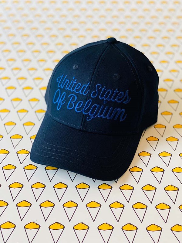 Casquette Baseball navy "United States Of Belgium"