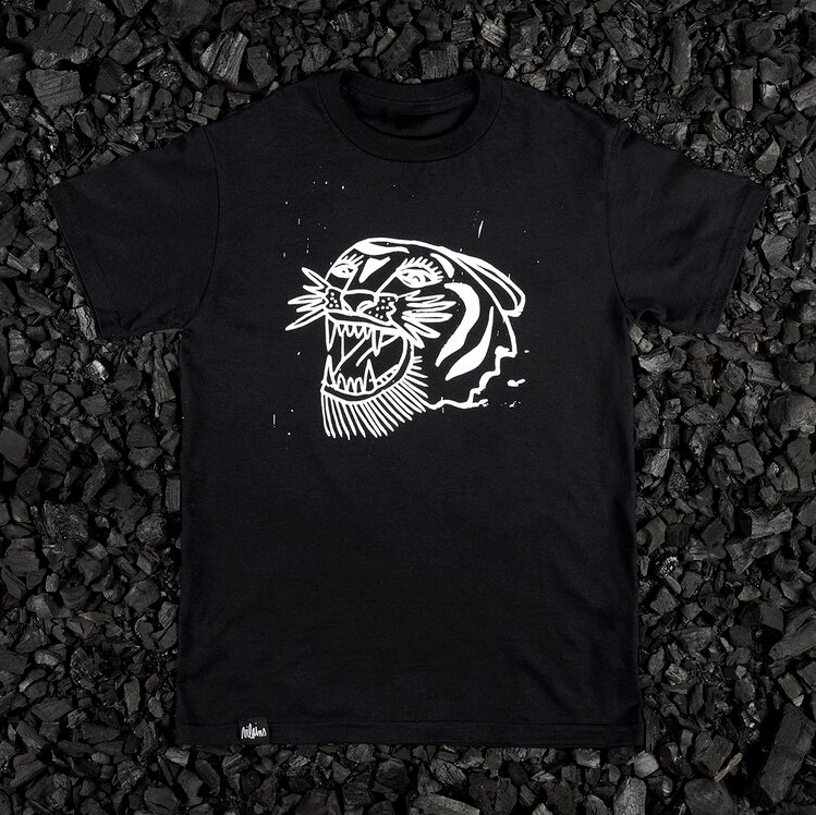 Tshirt "Tiger" noir