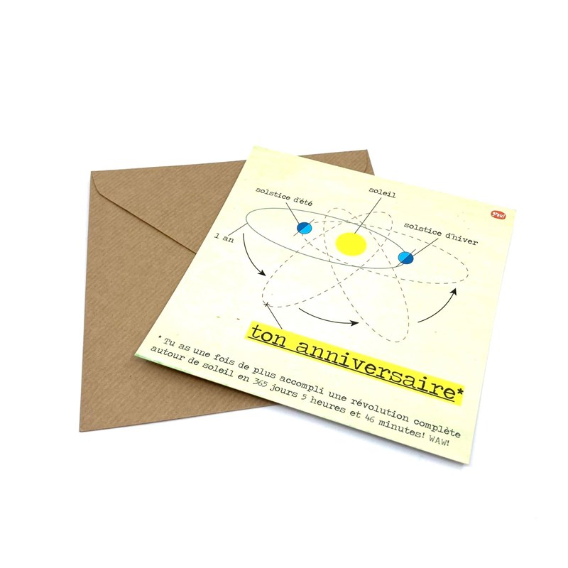 Carte "Ton anniversaire* "