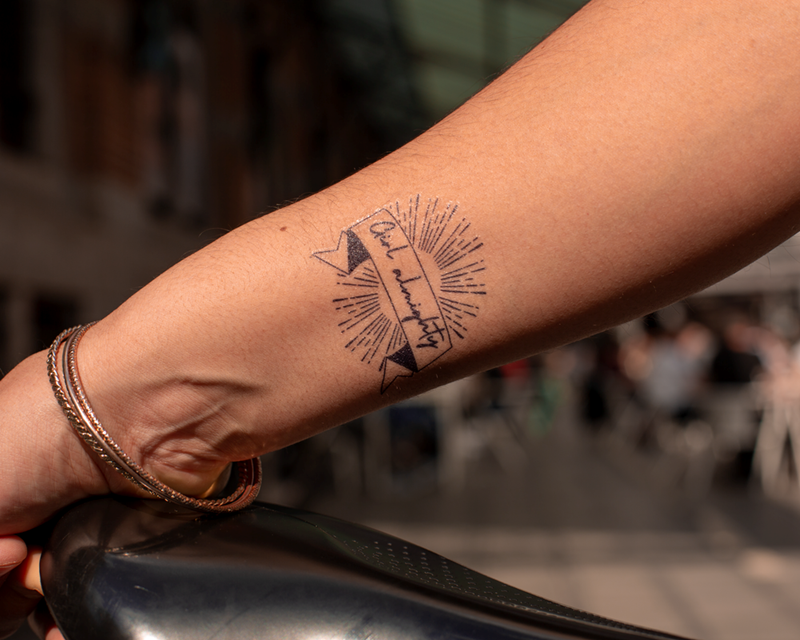 Tattoo "Girl almighty"