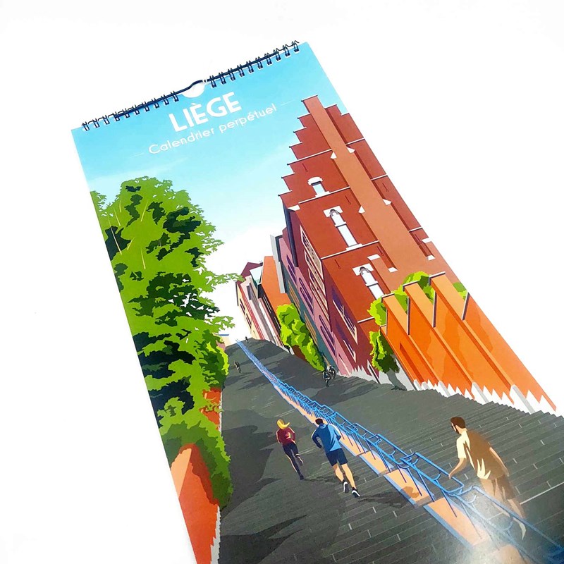 Calendrier perpétuel – Édition Liège