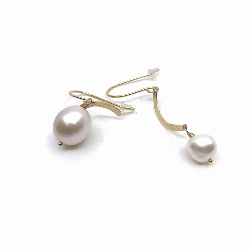 Boucles d'oreilles - perles d'eau douce