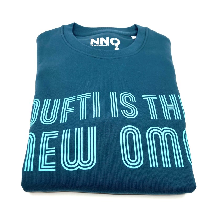 Sweat "Oufti is the new OMG" bordeaux