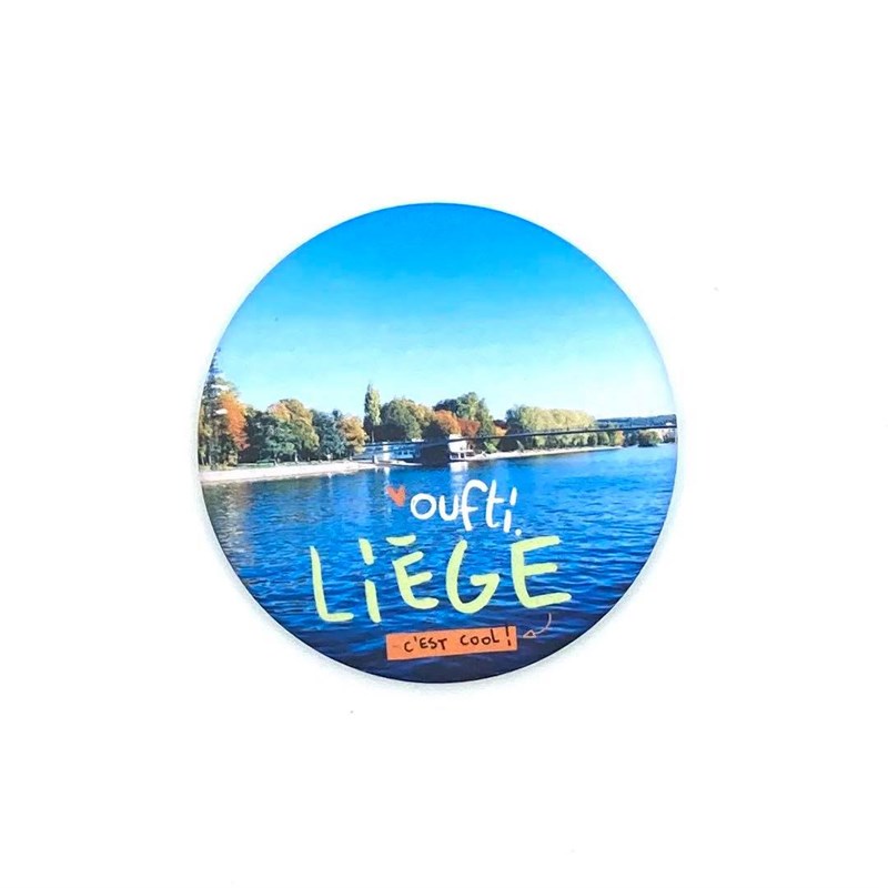 Magnet-décapsuleur Passerelle La belle Liègeoise