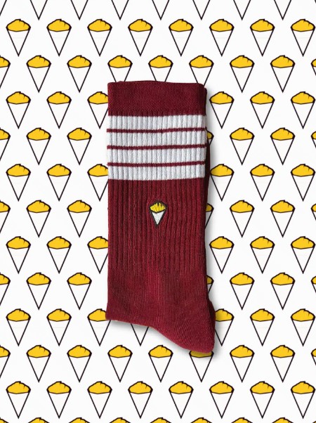 Chaussettes sport frites EGLANTINE