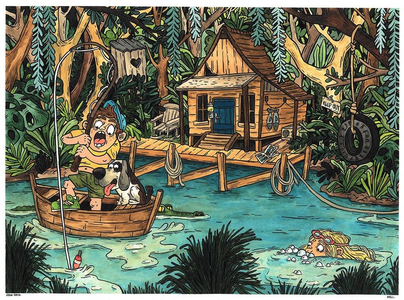 Elias & Tilda - Print A4