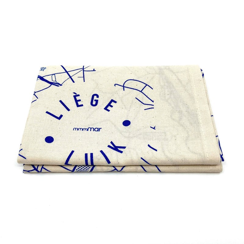 Essuie de vaisselle PLAN DE LIEGE bleu