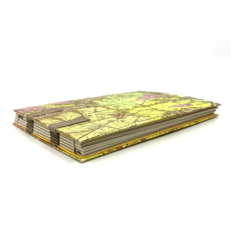 Carnet - 10.5*15 cm - Carte topographique