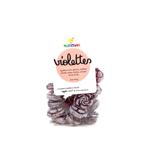 Violettes de Liège 100gr