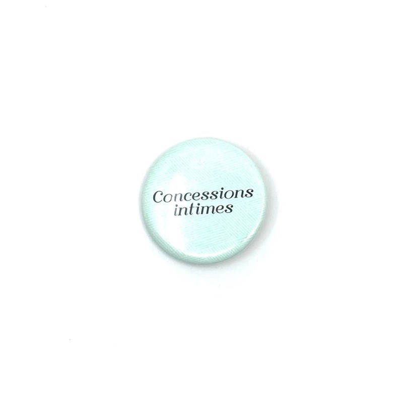 Badge "Concessions intimes"