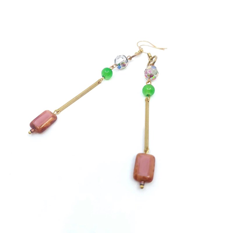 Boucles d'oreilles Upcycling