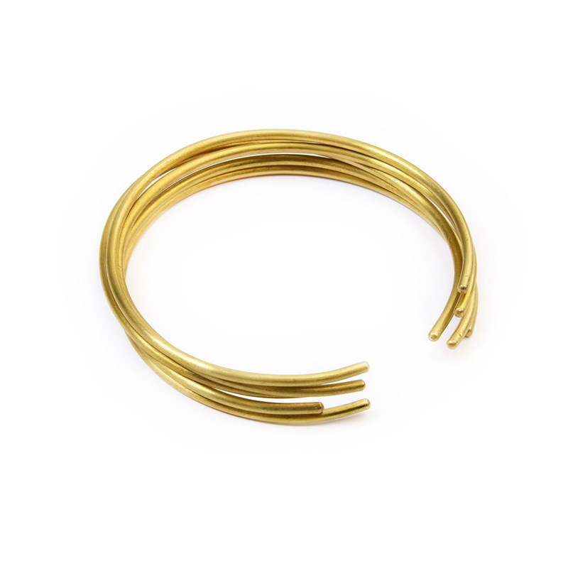 Bracelet laiton 06.10.00 Rond fin