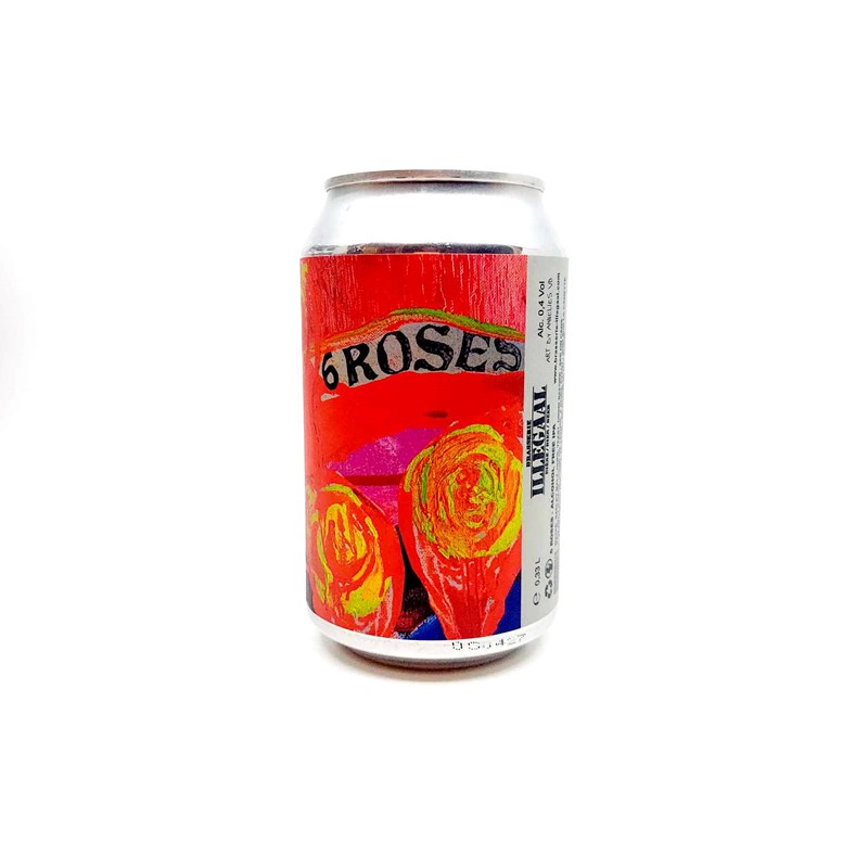 Illegaal 6 roses - IPA sans alcool 33cl