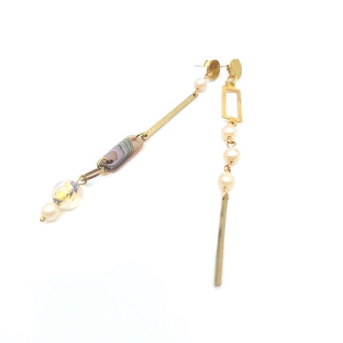 Boucles d'oreilles Upcycling