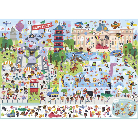 Cherche et trouve Géant - Villes de Belgique