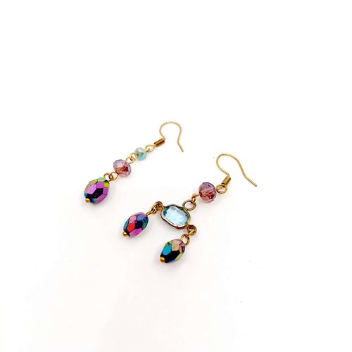Boucles d'oreilles Upcycling