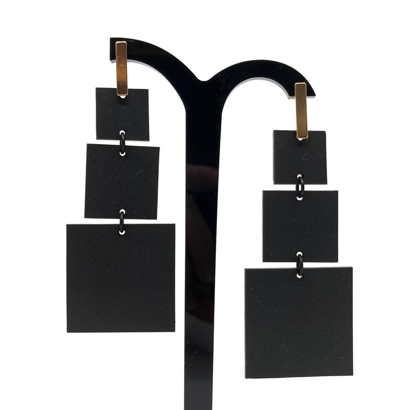 Boucles d'oreilles "carrés"