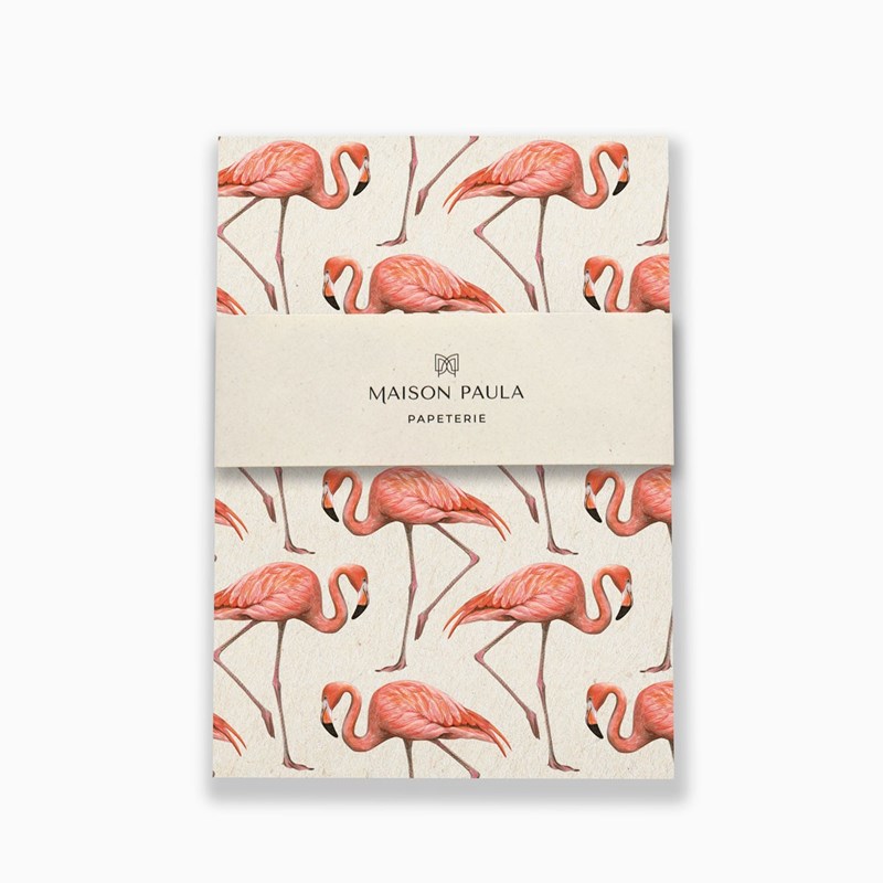 Carnet de note - Flamants roses