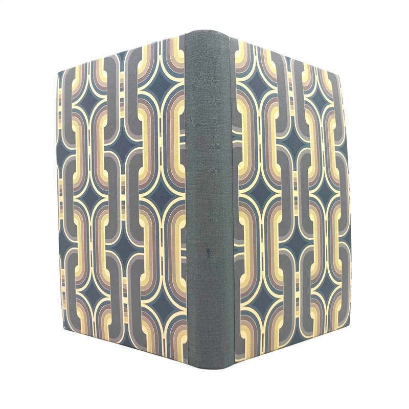 Carnet '70s - 15*21.5 cm - bleu gris