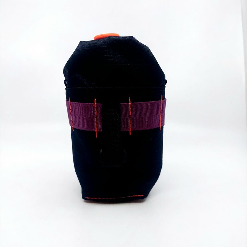 Amono – Le snackbag unique noir, mauve et léopard