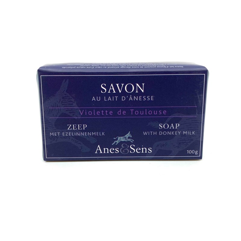 Savon au lait d'anêsse - Violette de Toulouse