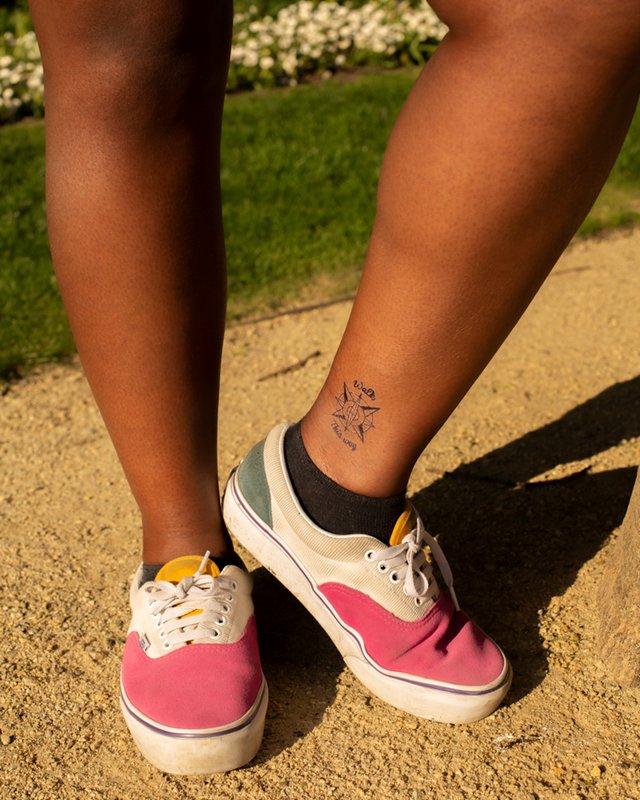 Tattoo "Walk this way "