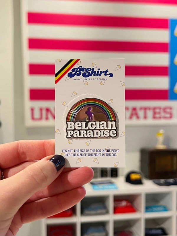 Pin's "Belgian Paradise"
