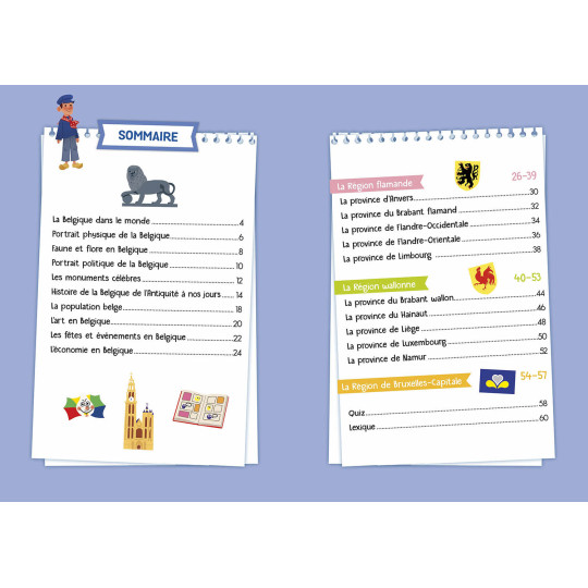 A la découverte de la Belgique - puzzle