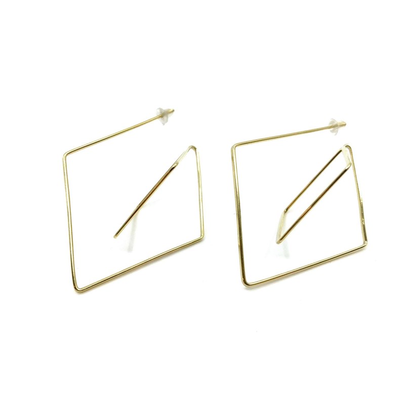 Boucles d'oreilles laiton 5.40