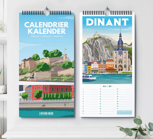 Calendrier perpétuel – Édition Wallonie