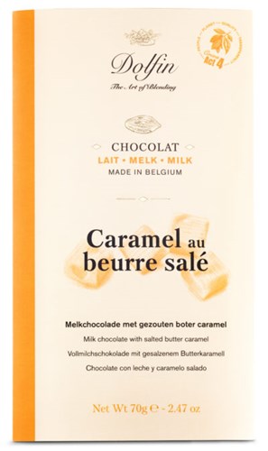 Chocolat au Lait / Caramel au beurre salé 70gr