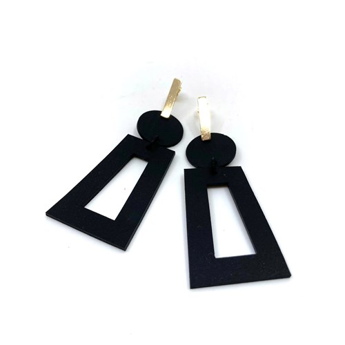 Boucles d'oreilles "trapèze"