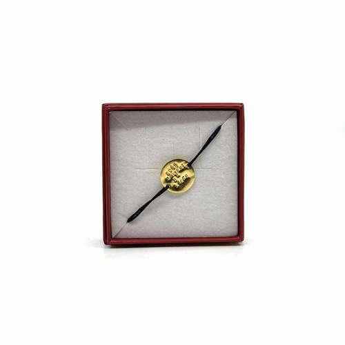 Bracelet "Bons Baisers de Liège" PO fil noir