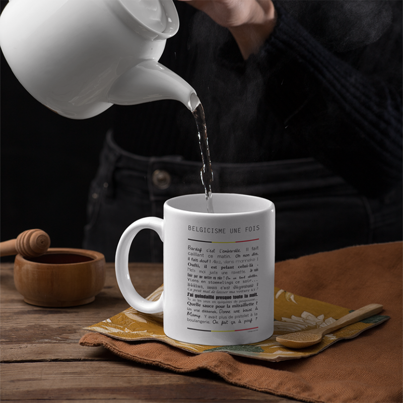Mug "Belgicismes Une Fois"