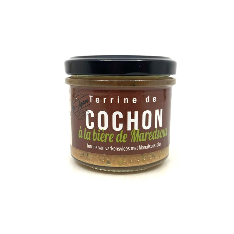 Terrine de cochon à la bière de maredsous