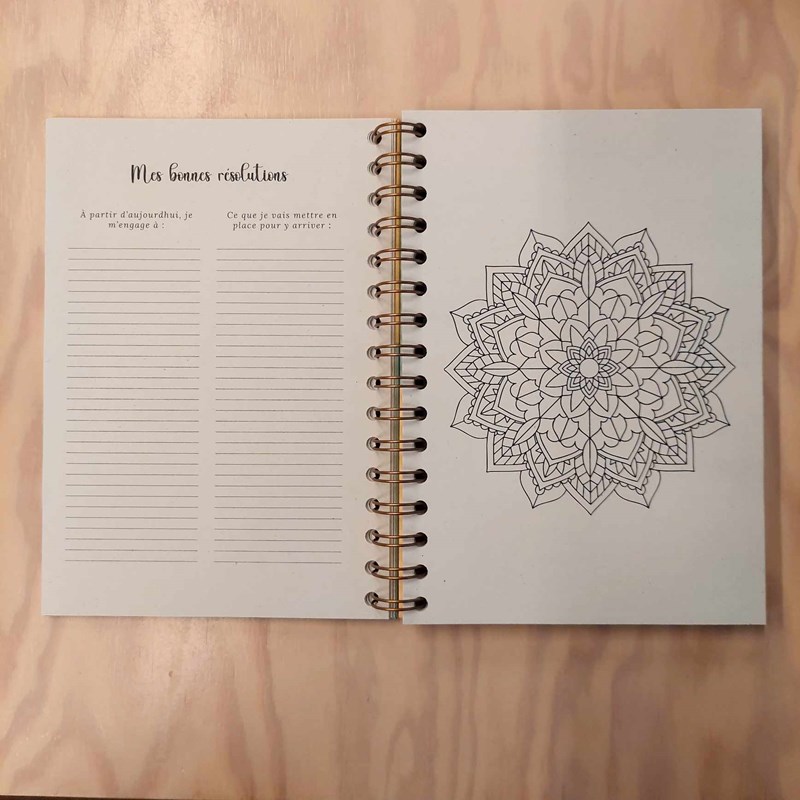 AGENDA 2026 – Vert/citron A5