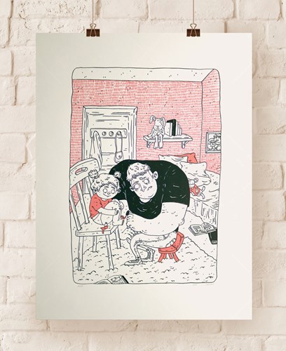 Pierre & Lucie - Sérigraphie