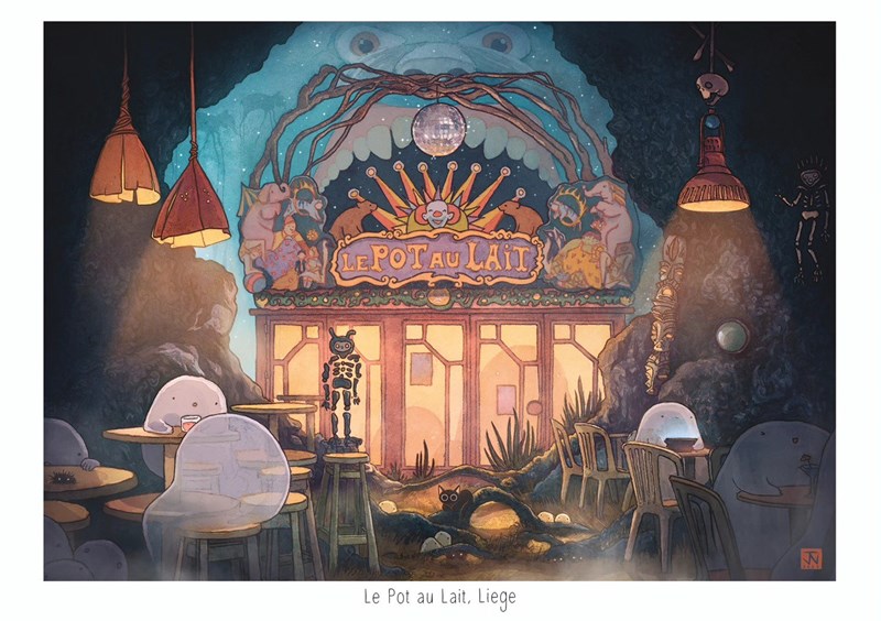 Illustration "Le pot au Lait"