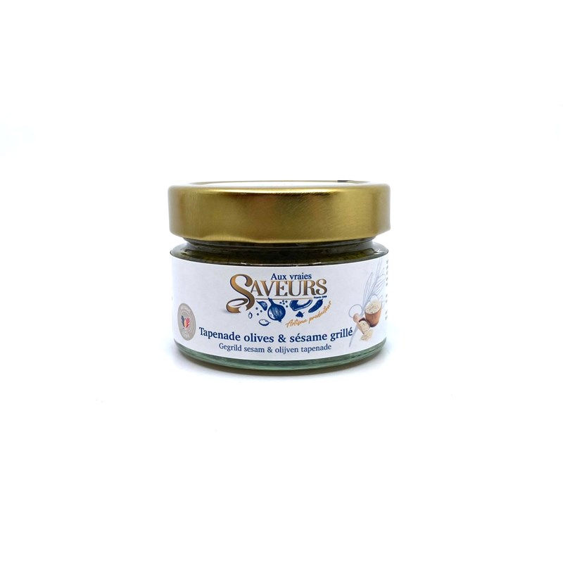 Tapenade d’olives vertes et sésame grillé 110ml