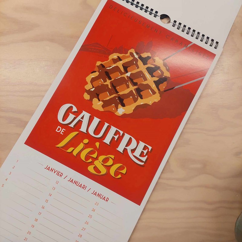 Calendrier perpétuel – Édition Liège